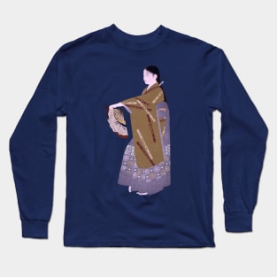 Ukiyo-e Kabuki Japanese dance Long Sleeve T-Shirt